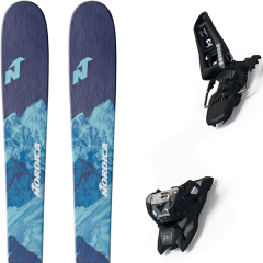 comparer et trouver le meilleur prix du ski Nordica Alpin astral 84 + squire 11 id black bleu/bleu sur Sportadvice