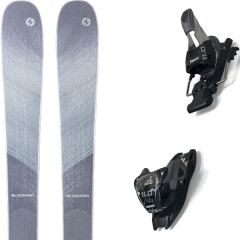 comparer et trouver le meilleur prix du ski Blizzard Alpin pearl 88 silver + 11.0 tcx black/anthracite gris sur Sportadvice