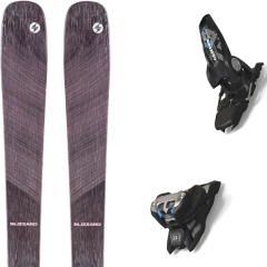 comparer et trouver le meilleur prix du ski Blizzard Alpin pearl 78 + griffon 13 id black rose/violet sur Sportadvice