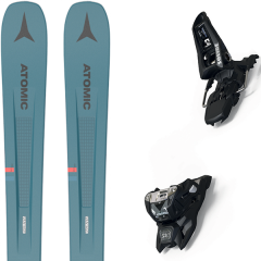 comparer et trouver le meilleur prix du ski Atomic Alpin vantage 97 c blue/grey + squire 11 id black bleu/gris sur Sportadvice