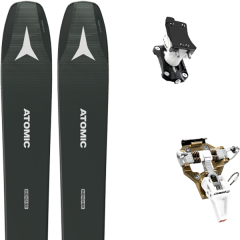 comparer et trouver le meilleur prix du ski Atomic Rando backland wmn 107 anthr/mint + speed turn 2.0 bronze/black gris/vert/noir sur Sportadvice