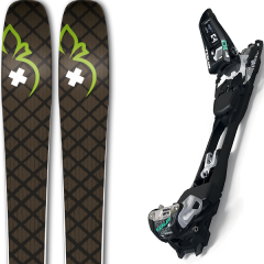 comparer et trouver le meilleur prix du ski Movement Rando axess 92 + f10 tour black/white vert/marron sur Sportadvice