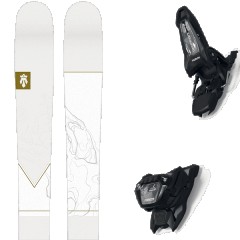 comparer et trouver le meilleur prix du ski Majesty Free havoc + griffon 13 id black blanc/noir taille 176 sur Sportadvice
