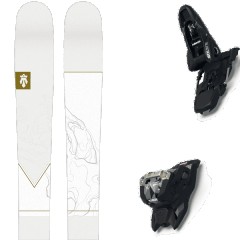 comparer et trouver le meilleur prix du ski Majesty Free havoc + squire 11 black blanc/noir taille 176 sur Sportadvice