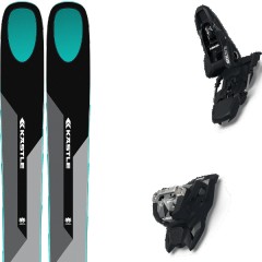 comparer et trouver le meilleur prix du ski Kastle Free k stle zx115 + squire 11 black gris/bleu taille 178 sur Sportadvice