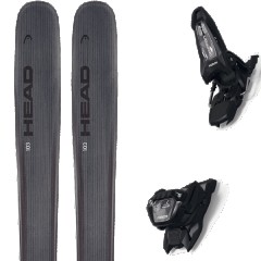 comparer et trouver le meilleur prix du ski Head Free kore 103 w + griffon 13 id black gris taille 163 sur Sportadvice