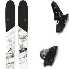 comparer et trouver le meilleur prix du ski Dynastar Free m-free 108 open + squire 11 black noir/blanc taille 172 sur Sportadvice