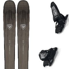 comparer et trouver le meilleur prix du ski Rossignol Free sender 104 ti open + griffon 13 id black marron taille 172 sur Sportadvice