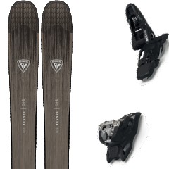 comparer et trouver le meilleur prix du ski Rossignol Free sender 104 ti open + squire 11 black marron taille 172 sur Sportadvice