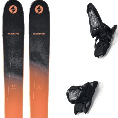 comparer et trouver le meilleur prix du ski Blizzard Free rustler 11 + griffon 13 id black orange/noir taille 188 sur Sportadvice