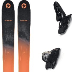 comparer et trouver le meilleur prix du ski Blizzard Free rustler 11 + squire 11 black orange/noir taille 188 sur Sportadvice