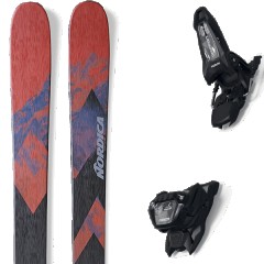 comparer et trouver le meilleur prix du ski Nordica Free enforcer 110 free + griffon 13 id black rouge/gris taille 185 sur Sportadvice