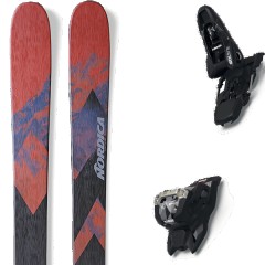 comparer et trouver le meilleur prix du ski Nordica Free enforcer 110 free + squire 11 black rouge/gris taille 185 sur Sportadvice