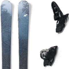 comparer et trouver le meilleur prix du ski Nordica Free unleashed 98 w + squire 11 black bleu taille 156 sur Sportadvice