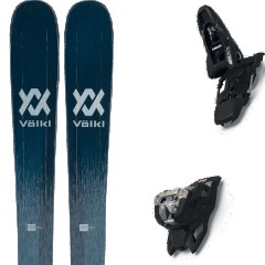 comparer et trouver le meilleur prix du ski Völkl All mountain polyvalent  yumi 84 + squire 11 black bleu taille 168 sur Sportadvice