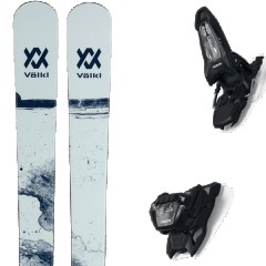 comparer et trouver le meilleur prix du ski Völkl revolt 95 + griffon 13 id black bleu/gris taille 157 sur Sportadvice