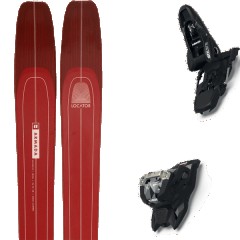 comparer et trouver le meilleur prix du ski Armada Free locator 112 + squire 11 black rouge taille 173 sur Sportadvice