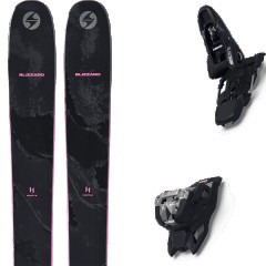 comparer et trouver le meilleur prix du ski Blizzard Free hustle 11 + squire 11 black noir taille 180 sur Sportadvice