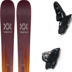 comparer et trouver le meilleur prix du ski Völkl Free  secret 102 + squire 11 black orange taille 163 sur Sportadvice