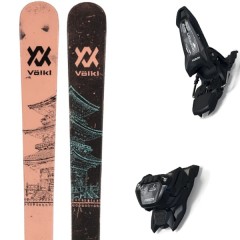 comparer et trouver le meilleur prix du ski Völkl revolt 86 temple + griffon 13 id black noir/rose taille 164 sur Sportadvice