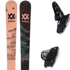 comparer et trouver le meilleur prix du ski Völkl revolt 86 temple + squire 11 black noir/rose taille 164 sur Sportadvice