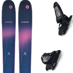 comparer et trouver le meilleur prix du ski Blizzard Free sheeva 11 + griffon 13 id black violet/rose taille 164 sur Sportadvice