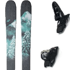 comparer et trouver le meilleur prix du ski Nordica Free santa ana 104 free + squire 11 black noir/vert taille 158 sur Sportadvice