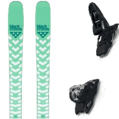 comparer et trouver le meilleur prix du ski Black Crows Free atris birdie + squire 11 black vert/blanc taille 166 sur Sportadvice