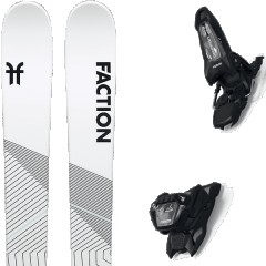 comparer et trouver le meilleur prix du ski Faction Free mana 2x + griffon 13 id black blanc/noir taille 173 sur Sportadvice