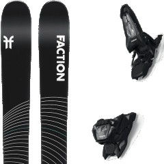 comparer et trouver le meilleur prix du ski Faction Free mana 3 + griffon 13 id black noir/blanc taille 184 sur Sportadvice