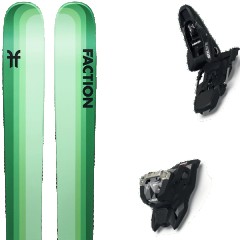 comparer et trouver le meilleur prix du ski Faction Free dancer 4 + squire 11 black vert taille 185 sur Sportadvice