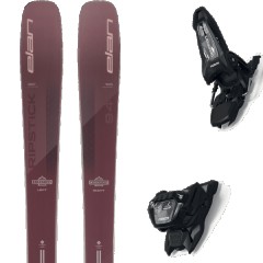comparer et trouver le meilleur prix du ski Elan All mountain polyvalent ripstick 94 w + griffon 13 id black violet taille 154 sur Sportadvice