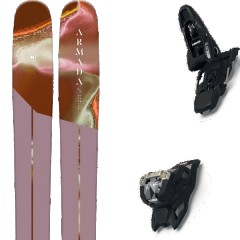 comparer et trouver le meilleur prix du ski Armada Free arw 116 vjj ul + squire 11 black violet/multicolore taille 165 sur Sportadvice