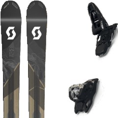 comparer et trouver le meilleur prix du ski Scott Free pure pro 109ti + squire 11 black noir/marron taille 182 sur Sportadvice