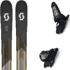 comparer et trouver le meilleur prix du ski Scott Free pure pow 115ti + griffon 13 id black vert/noir/marron taille 189 sur Sportadvice