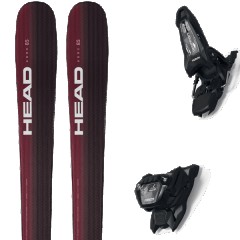 comparer et trouver le meilleur prix du ski Head All mountain polyvalent kore 85 w + griffon 13 id black violet/noir/blanc taille 163 sur Sportadvice