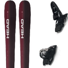 comparer et trouver le meilleur prix du ski Head All mountain polyvalent kore 85 w + squire 11 black violet/noir/blanc taille 163 sur Sportadvice