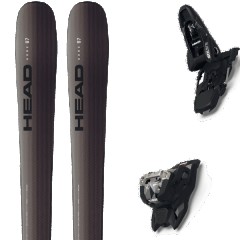 comparer et trouver le meilleur prix du ski Head All mountain polyvalent kore 87 + squire 11 black noir/gris taille 184 sur Sportadvice