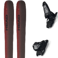comparer et trouver le meilleur prix du ski Head All mountain polyvalent kore 99 + griffon 13 id black rouge/noir taille 170 sur Sportadvice