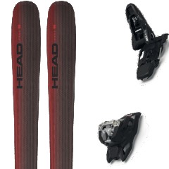 comparer et trouver le meilleur prix du ski Head All mountain polyvalent kore 99 + squire 11 black rouge/noir taille 177 sur Sportadvice