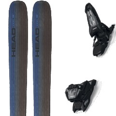 comparer et trouver le meilleur prix du ski Head Free kore 111 + griffon 13 id black bleu/noir taille 191 sur Sportadvice