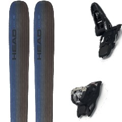 comparer et trouver le meilleur prix du ski Head Free kore 111 + squire 11 black bleu/noir taille 191 sur Sportadvice