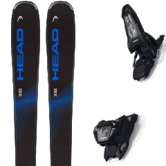comparer et trouver le meilleur prix du ski Head All mountain polyvalent kore x 85 + griffon 13 id black noir/bleu taille 184 sur Sportadvice