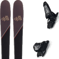 comparer et trouver le meilleur prix du ski Dps Skis All mountain polyvalent dps pagoda 94 c2 + griffon 13 id black noir/marron taille 171 sur Sportadvice