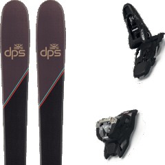 comparer et trouver le meilleur prix du ski Dps Skis All mountain polyvalent dps pagoda 94 c2 + squire 11 black noir/marron taille 171 sur Sportadvice
