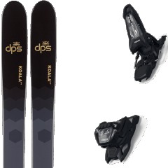 comparer et trouver le meilleur prix du ski Dps Skis Free dps foundation koala 118 + griffon 13 id black noir/marron/gris taille 189 sur Sportadvice