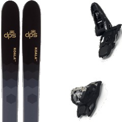 comparer et trouver le meilleur prix du ski Dps Skis Free dps foundation koala 118 + squire 11 black noir/marron/gris taille 189 sur Sportadvice