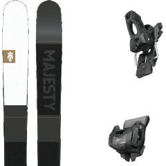 comparer et trouver le meilleur prix du ski Majesty All mountain polyvalent adventure xl + tyrolia attack 11 gw w/o brake a noir/gris/blanc taille 185 sur Sportadvice