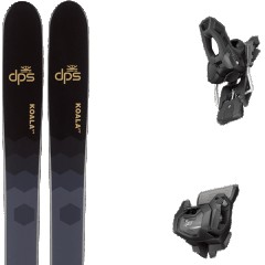 comparer et trouver le meilleur prix du ski Dps Skis Free dps foundation koala 118 + tyrolia attack 11 gw w/o brake a noir/marron/gris taille 189 sur Sportadvice
