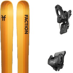 comparer et trouver le meilleur prix du ski Faction Free dancer 3 + tyrolia attack 11 gw w/o brake a orange/noir taille 183 sur Sportadvice
